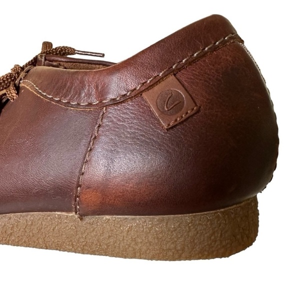 Clarks Shacre II Run Leather Chukka Boots Tan Moc Toe Size 8 main image 4